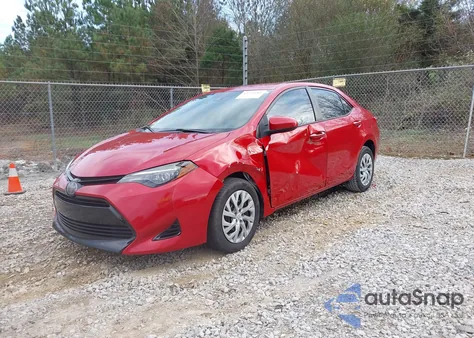2018 Toyota Corolla Le from USA, damaged, VIN 2T1BURHE7JC006211